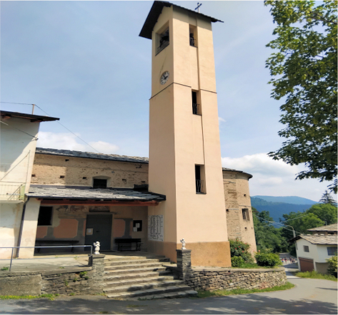 La chiesa parrocchiale di San Maurizio di Frassino